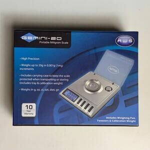 American Weigh Gemini-20 High Precision Portable Milligram Scale